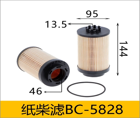 SN70316 10289138 Bagger-Kraftstofffilter PU1059/2x Kraftstoff-Papierkernfilter