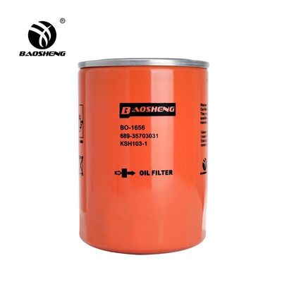 Hochtemperaturbeständiges Ölfilter für Bagger mit großer Kapazität KSH103-1 689-36703021 für den Motorschutz KATO 130 mm