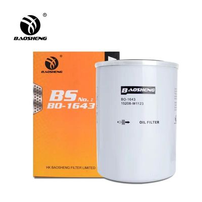 Hochtemperaturbeständiges Ölfilter für Bagger mit großer Kapazität 898075676 5208-W3401 135 mm Höhenmotorschutz